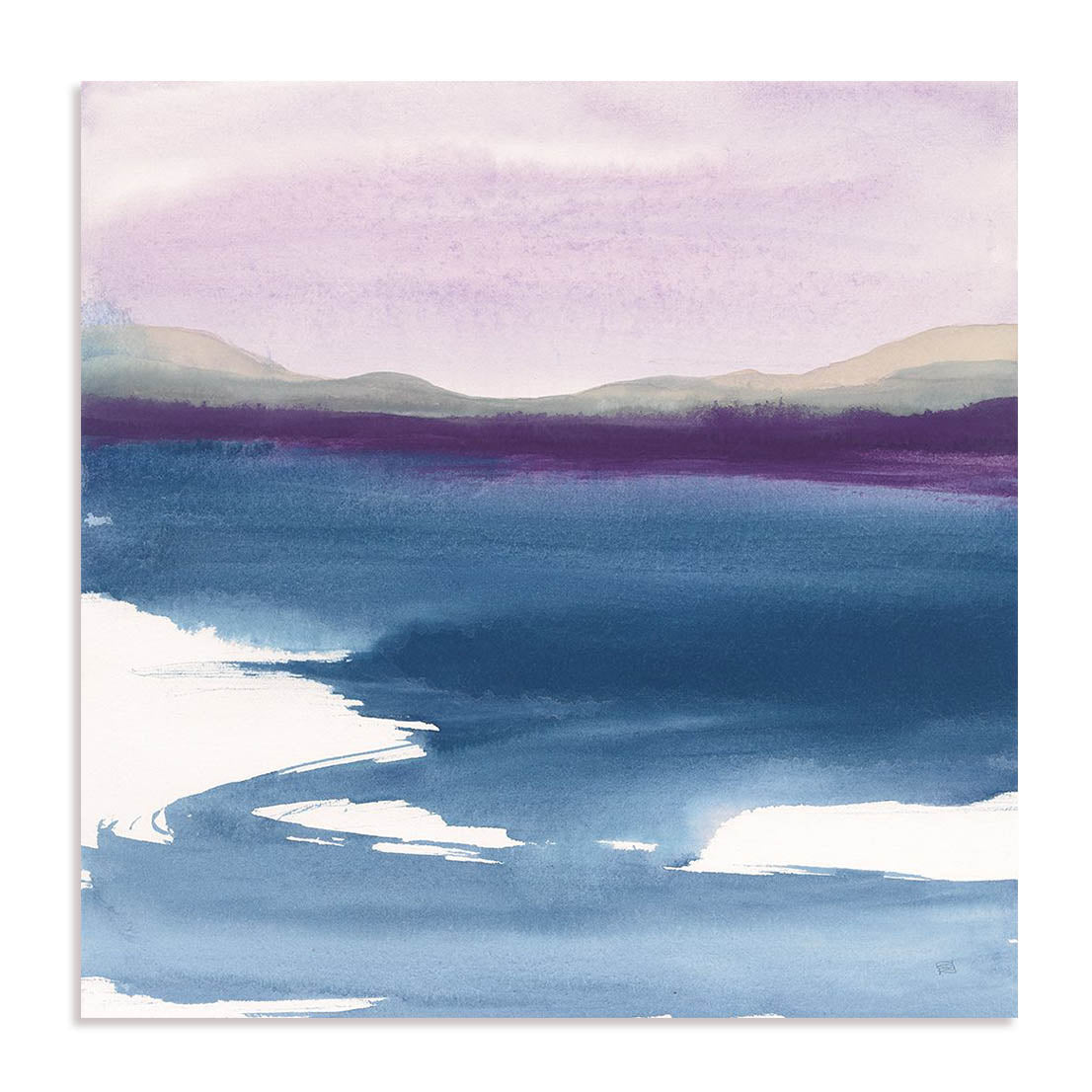Plum Glow I Wall Art