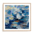 Ultramarine Waves I Wall Art #oran_natural-white-border