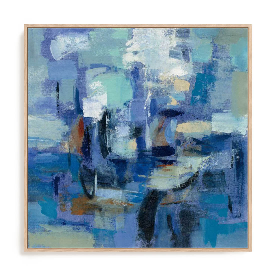 Ultramarine Waves II Wall Art