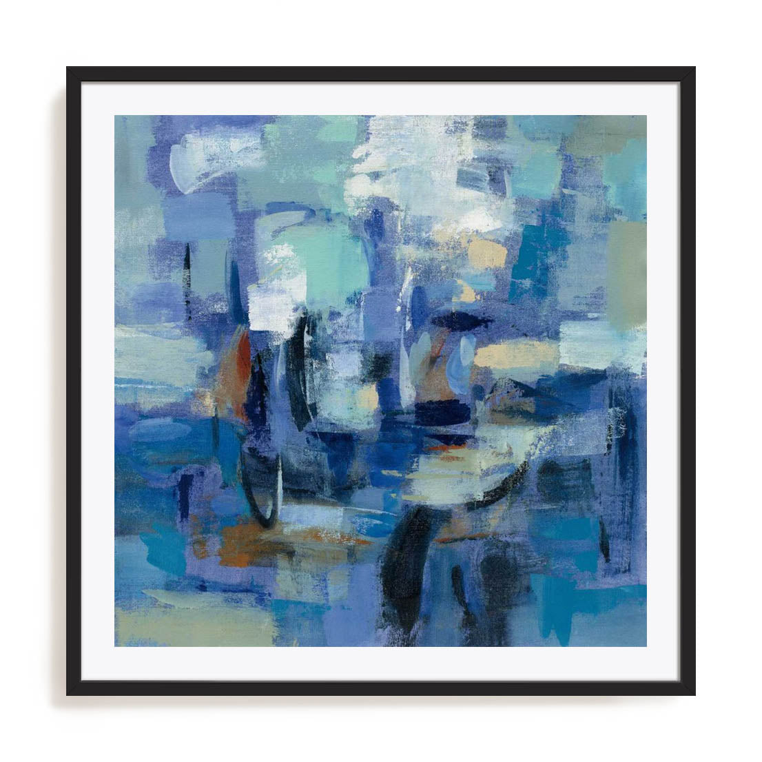 Ultramarine Waves II Wall Art