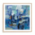 Ultramarine Waves II Wall Art #oran_natural-white-border