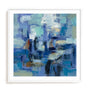 Ultramarine Waves II Wall Art