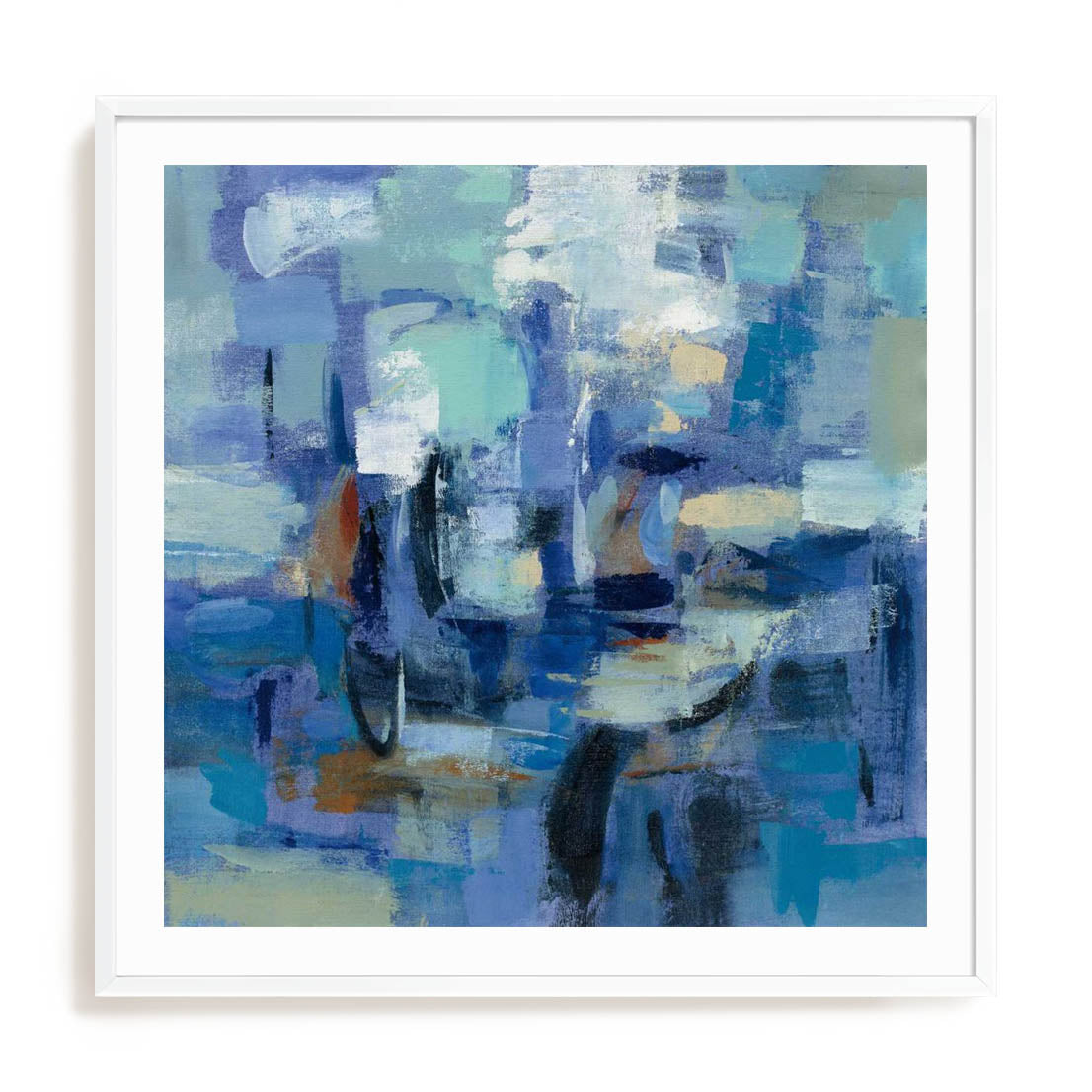 Ultramarine Waves II Wall Art