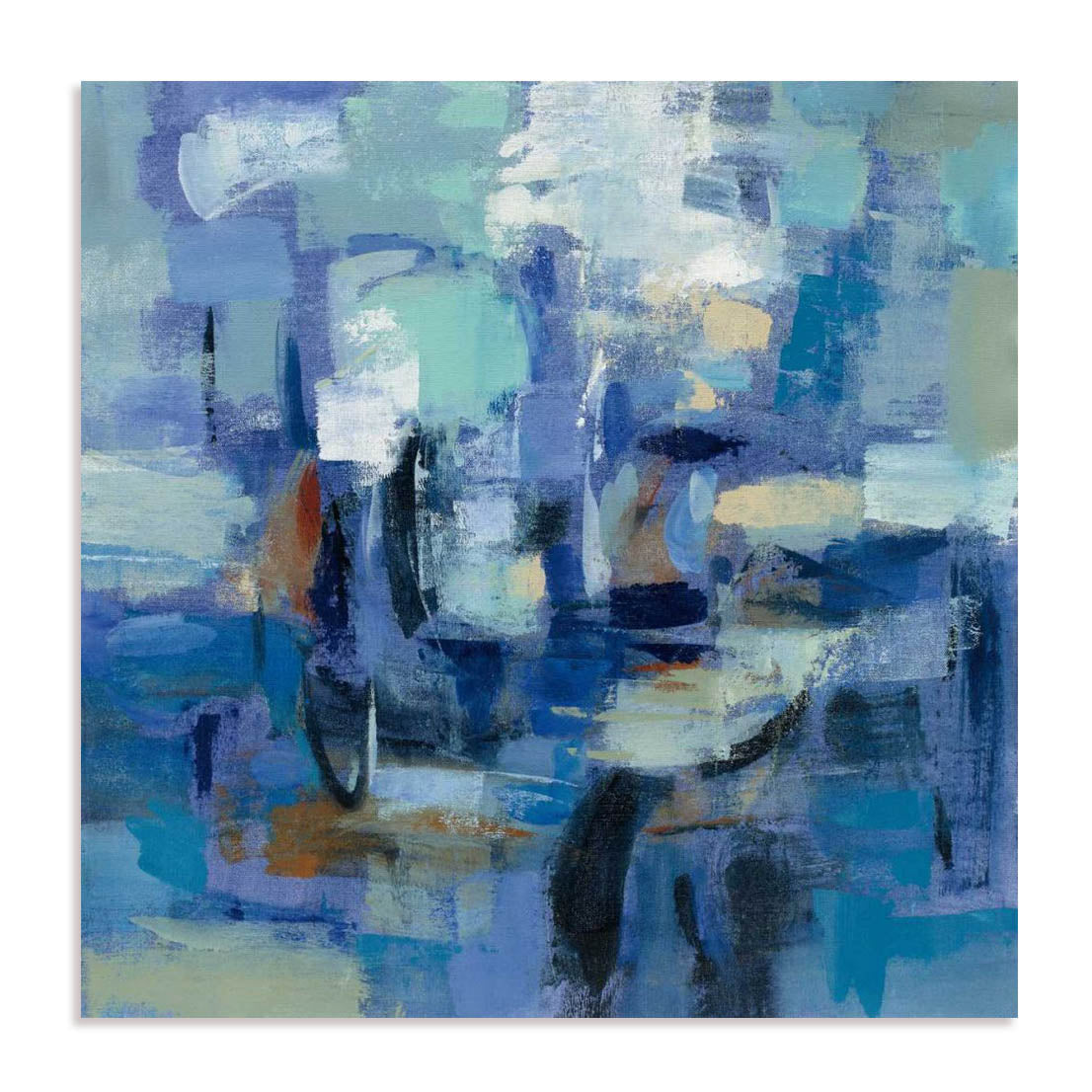 Ultramarine Waves II Wall Art