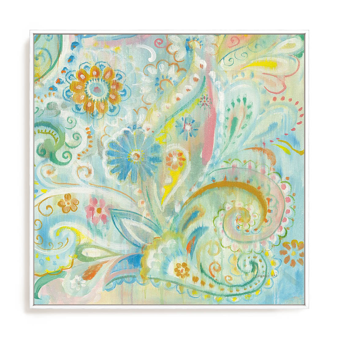 Spring Dream Paisley XIII Wall Art