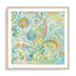 Spring Dream Paisley XIII Wall Art #oran_natural-white-border