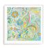 Spring Dream Paisley XIII Wall Art #oran_white-white-border
