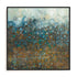 Blue and Bronze Dots Wall Art