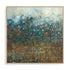 Blue and Bronze Dots Wall Art