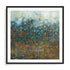 Blue and Bronze Dots Wall Art