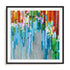 Rainbow of Stripes Crop Wall Art
