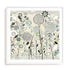 Interlocking Shadows Sq Wall Art #oran_white-white-border