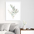 Eucalyptus II White Wall Art