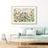 Springtime Meadow Flowers Crop Wall Art