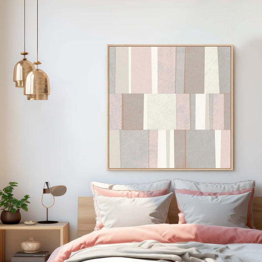Blush Abstract Wall Art