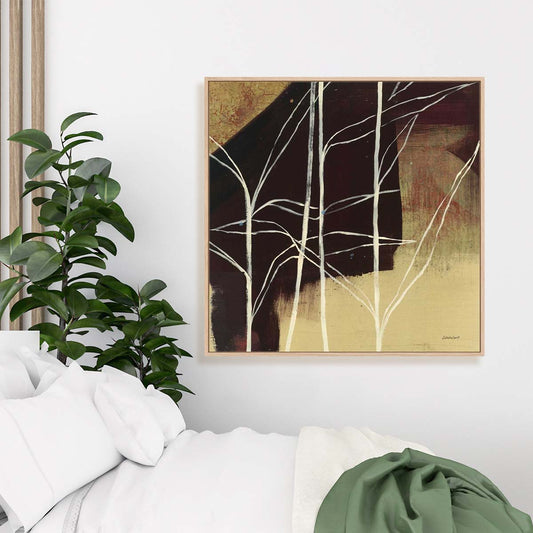 Sun Stems Tile IV Wall Art