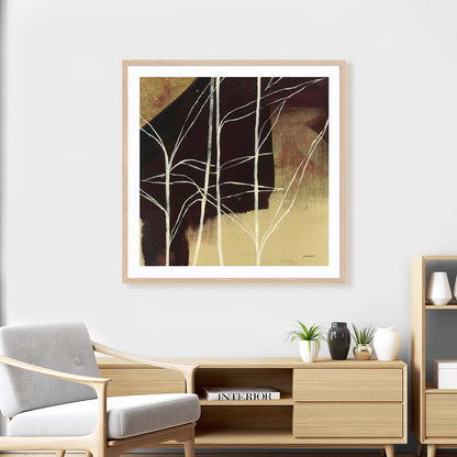 Sun Stems Tile IV Wall Art