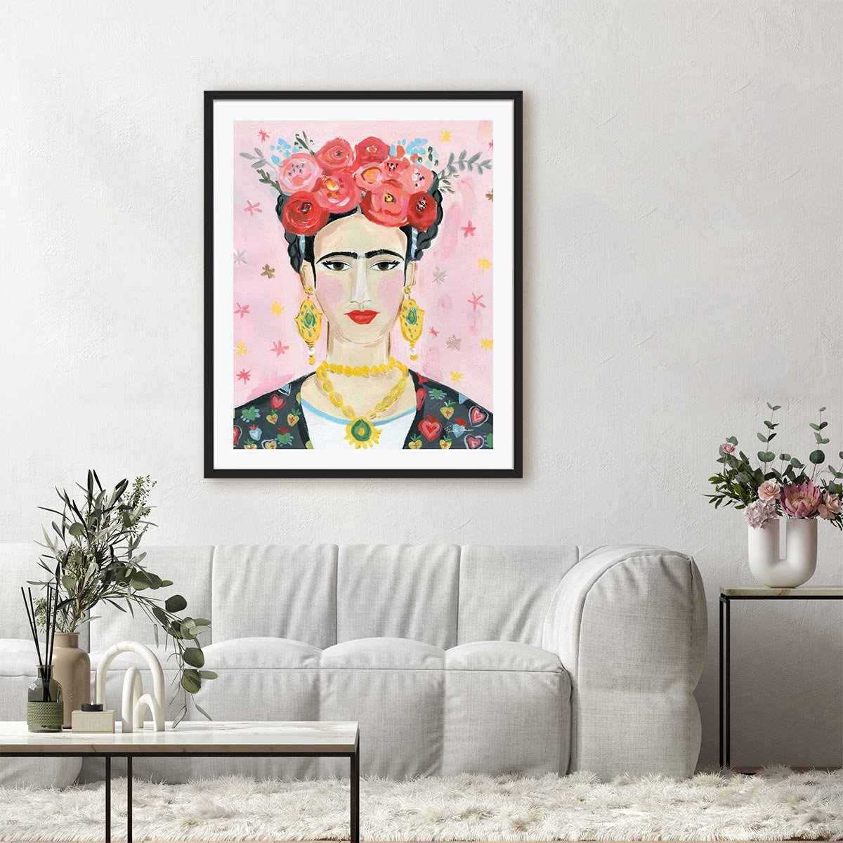 Homage to Frida Wall Art