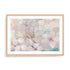 Apple Blossoms Teal Wall Art