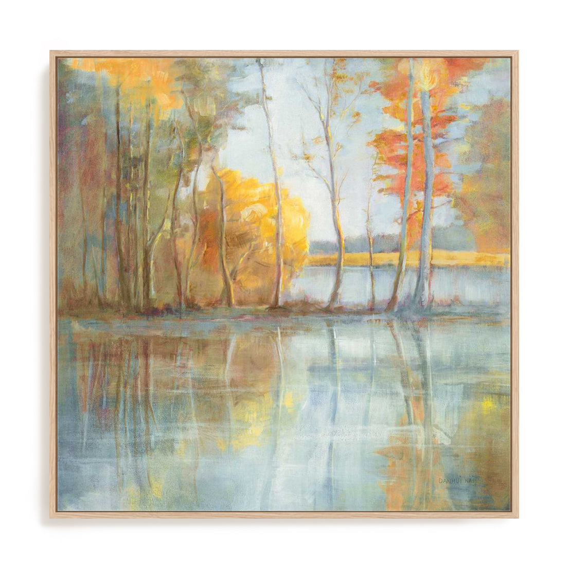Lakeside Reflection Wall Art
