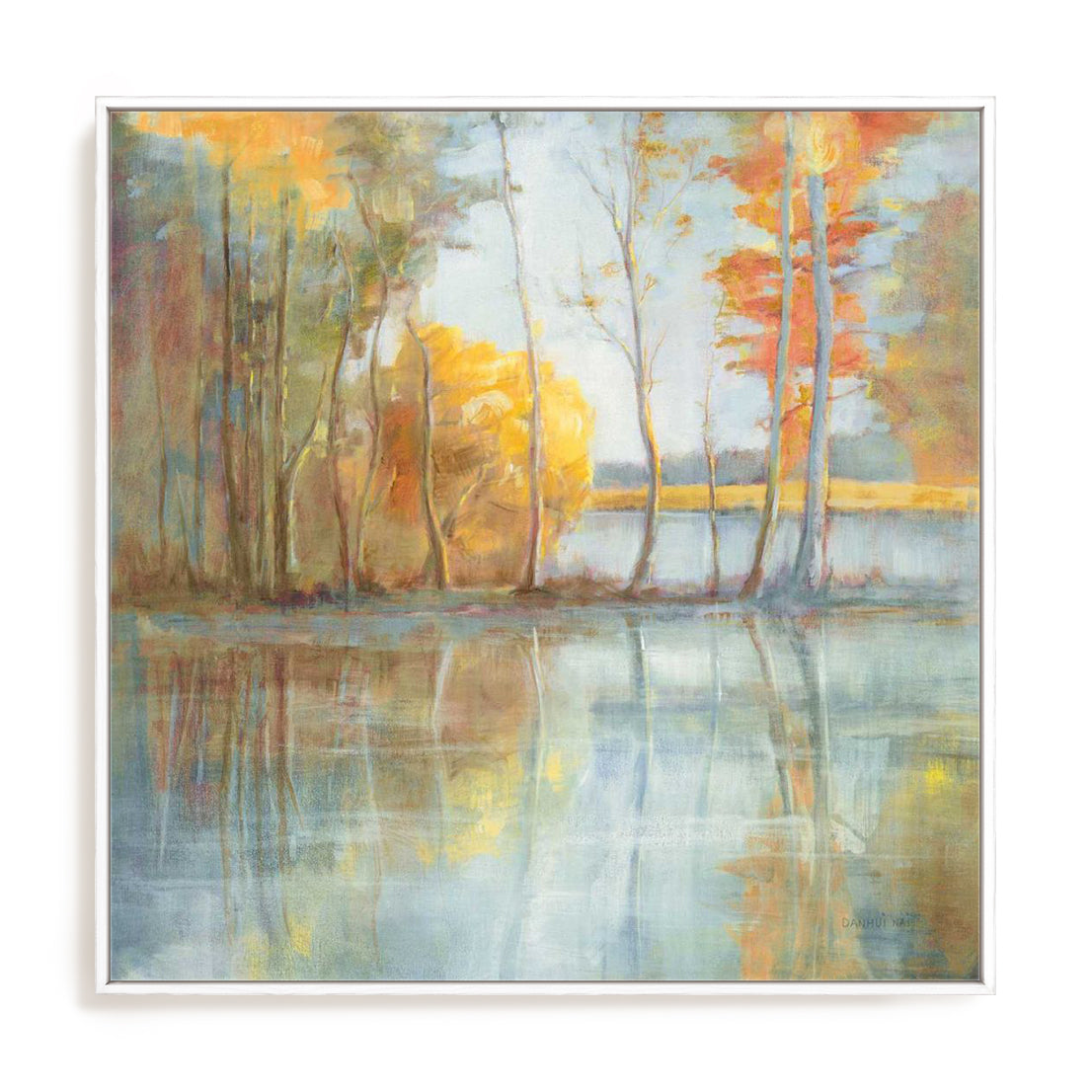 Lakeside Reflection Wall Art