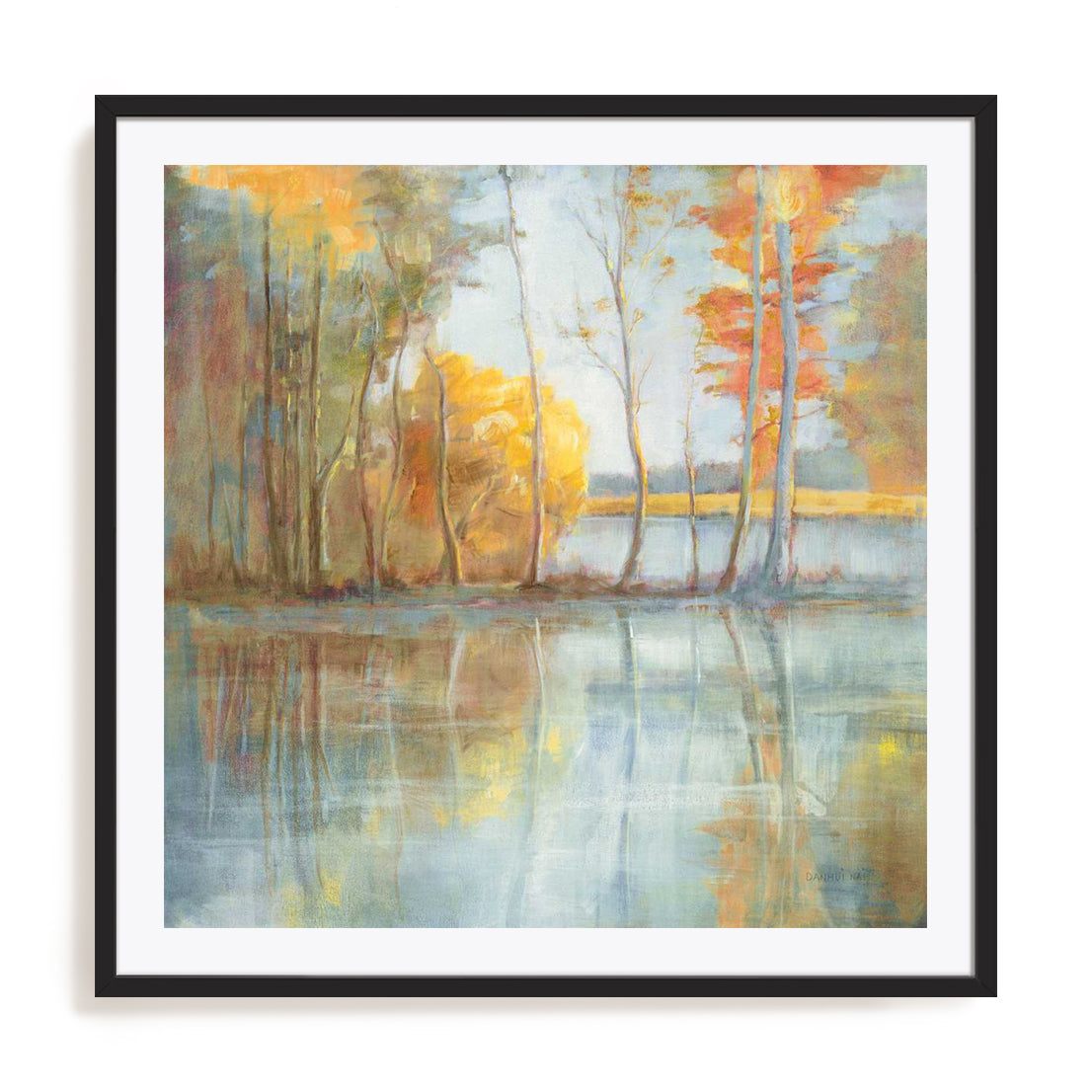 Lakeside Reflection Wall Art