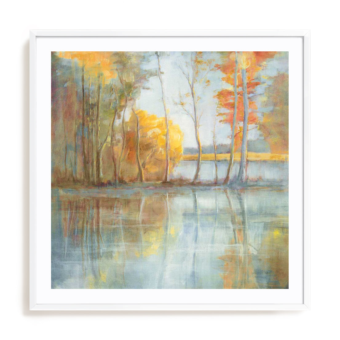 Lakeside Reflection Wall Art