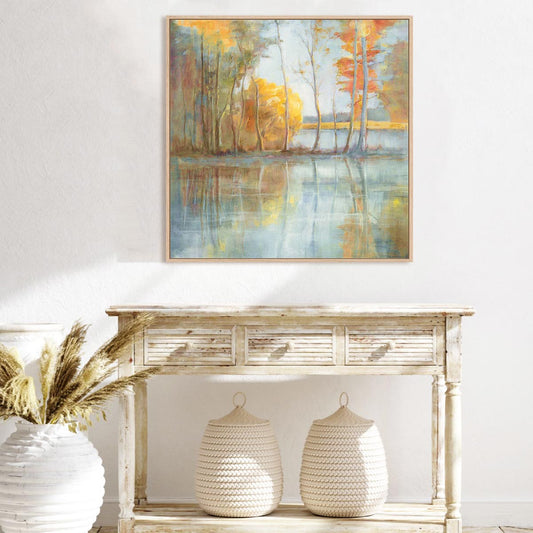 Lakeside Reflection Wall Art