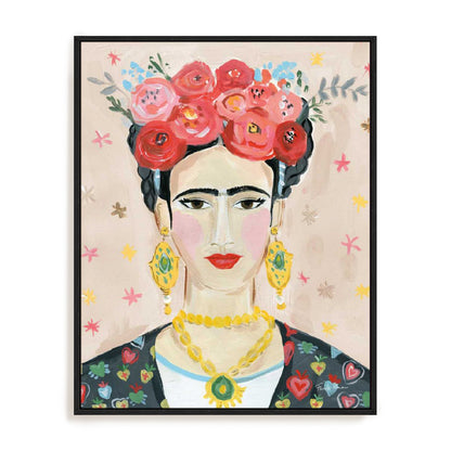 Homage to Frida Neutral Wall Art