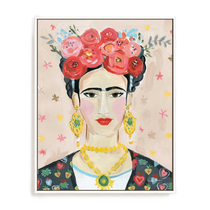 Homage to Frida Neutral Wall Art