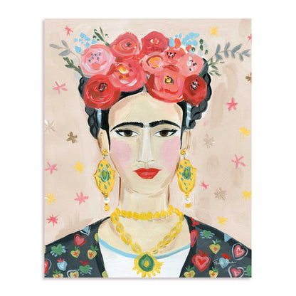 Homage to Frida Neutral Wall Art