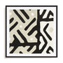 Kuba Cloth I Sq II Neutral Wall Art