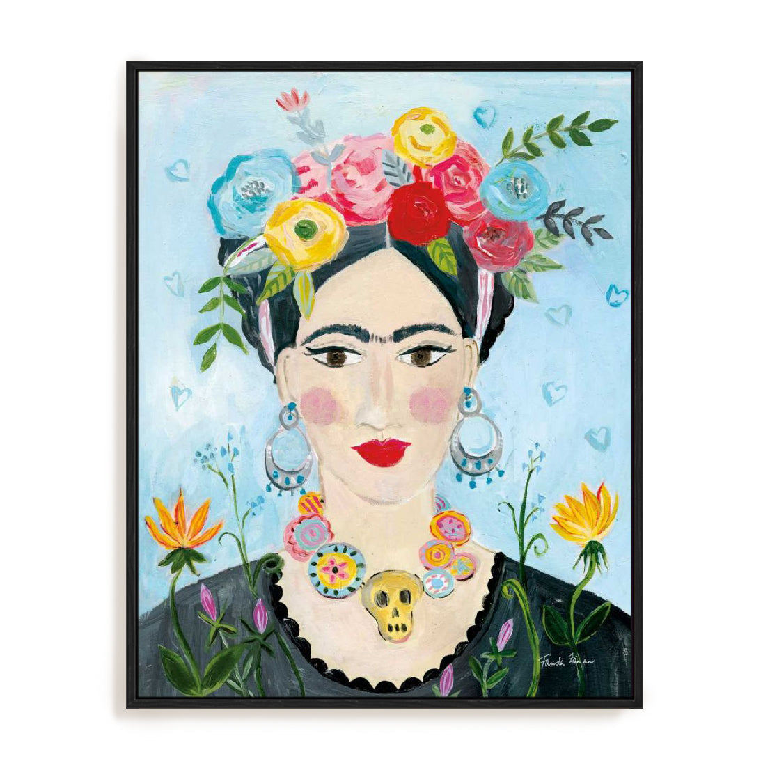 Homage to Frida II Wall Art