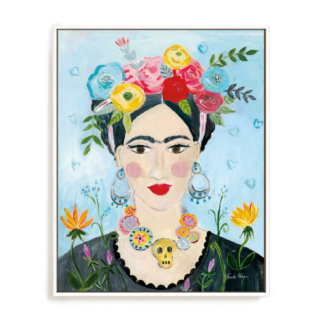 Homage to Frida II Wall Art