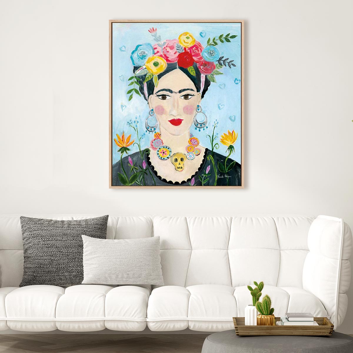 Homage to Frida II Wall Art