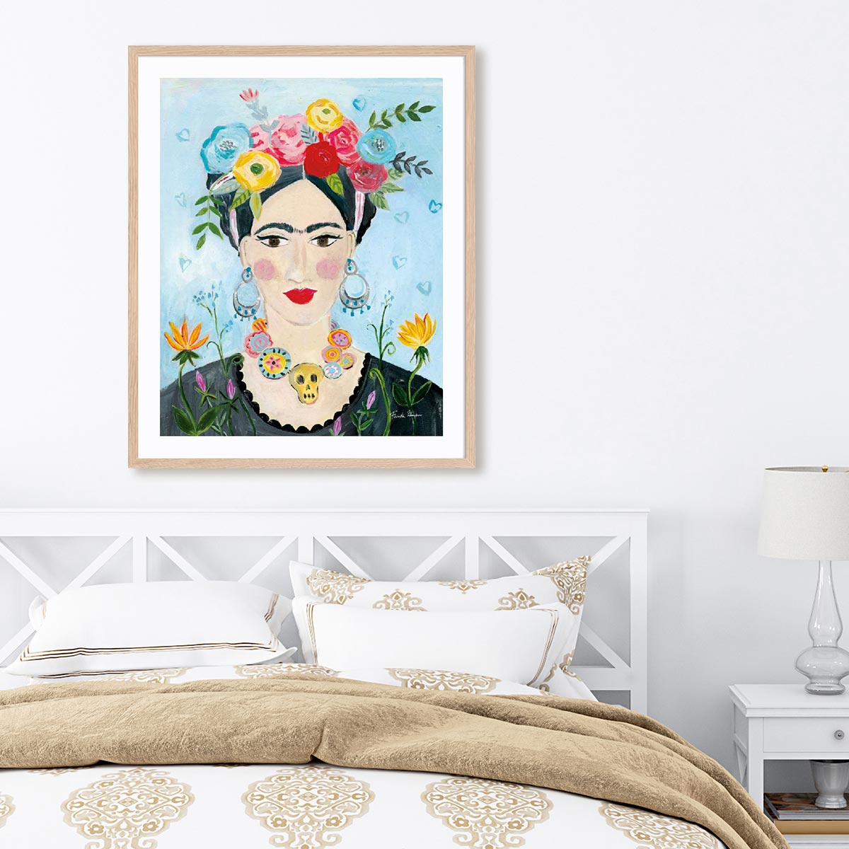 Homage to Frida II Wall Art