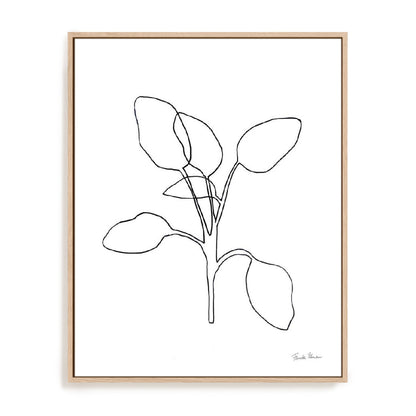 Doodle Leaves III Wall Art