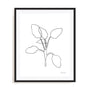 Doodle Leaves III Wall Art
