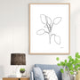 Doodle Leaves III Wall Art