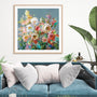 Joy of the Garden Square I Wall Art