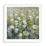 Rain Drops Yellow Wall Art