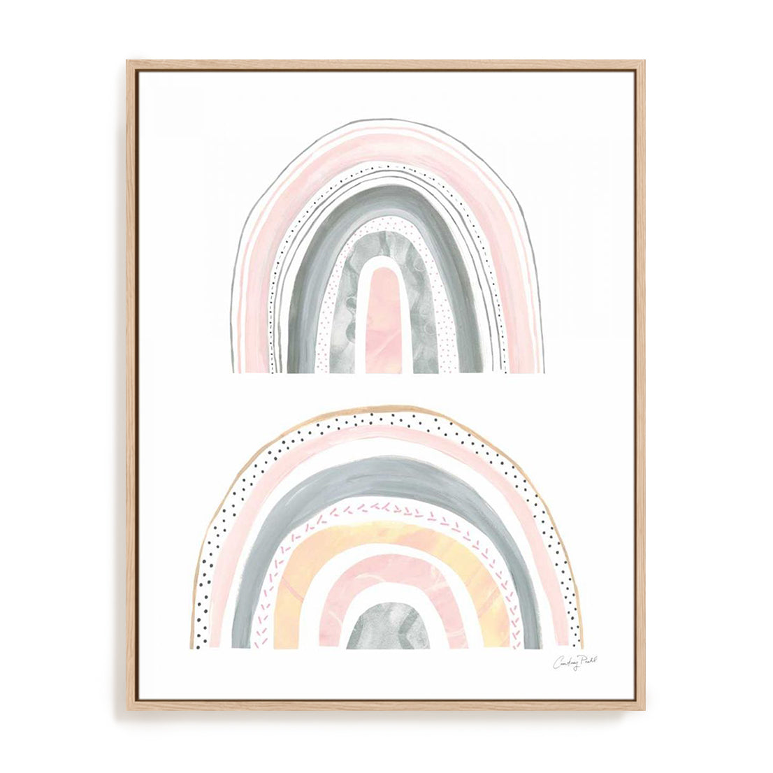 Boho Rainbow III Wall Art
