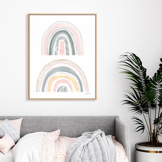 Boho Rainbow III Wall Art
