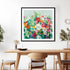 June Beauties Pale Blue Wall Art