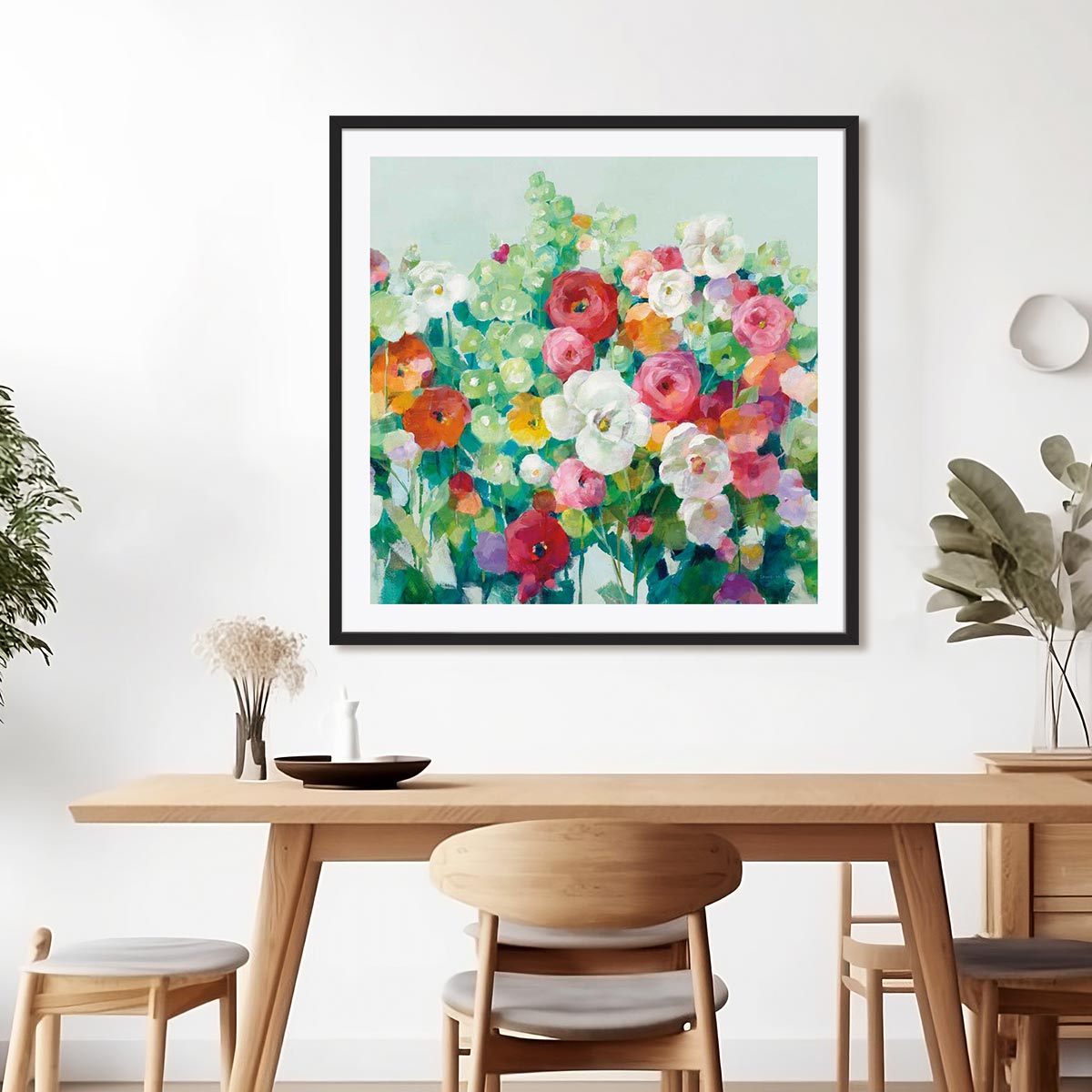June Beauties Pale Blue Wall Art