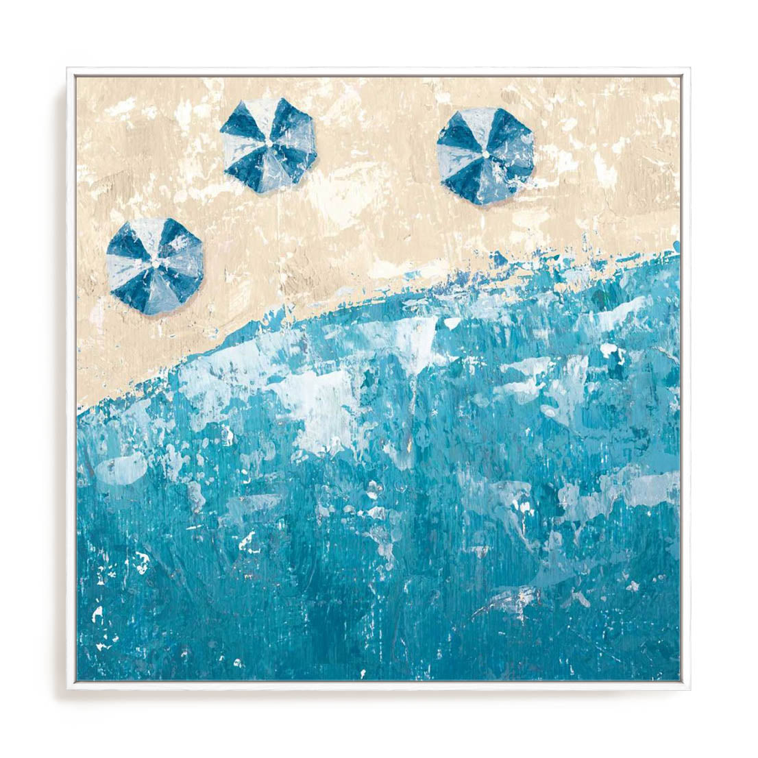 Beach Days Blue Wall Art