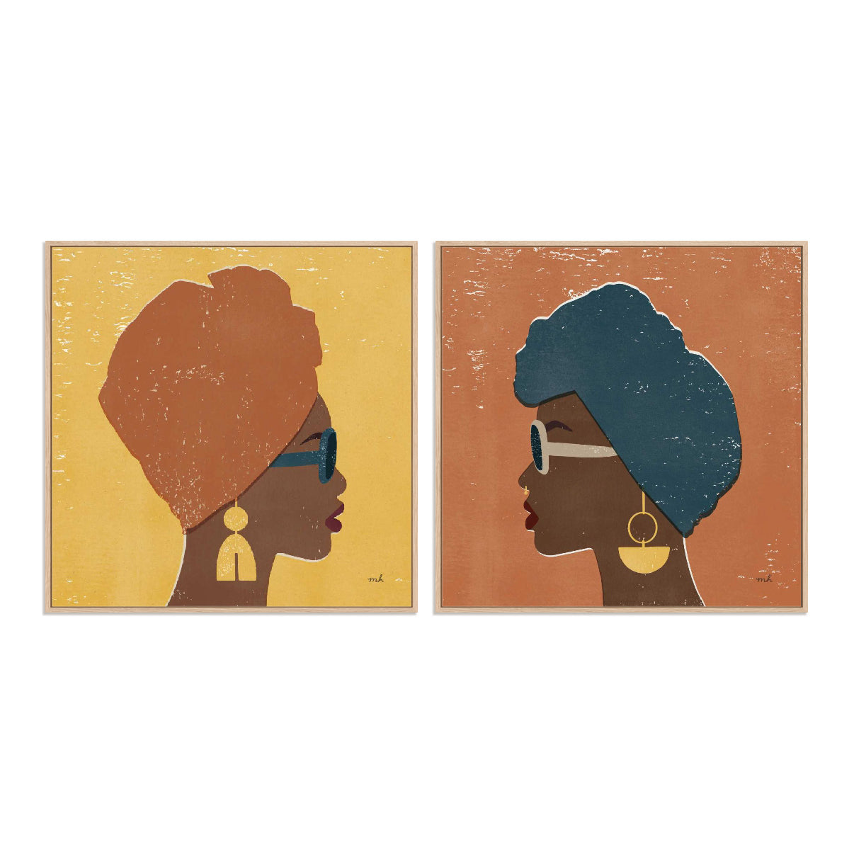 Kenya Couture I and II Wall Art