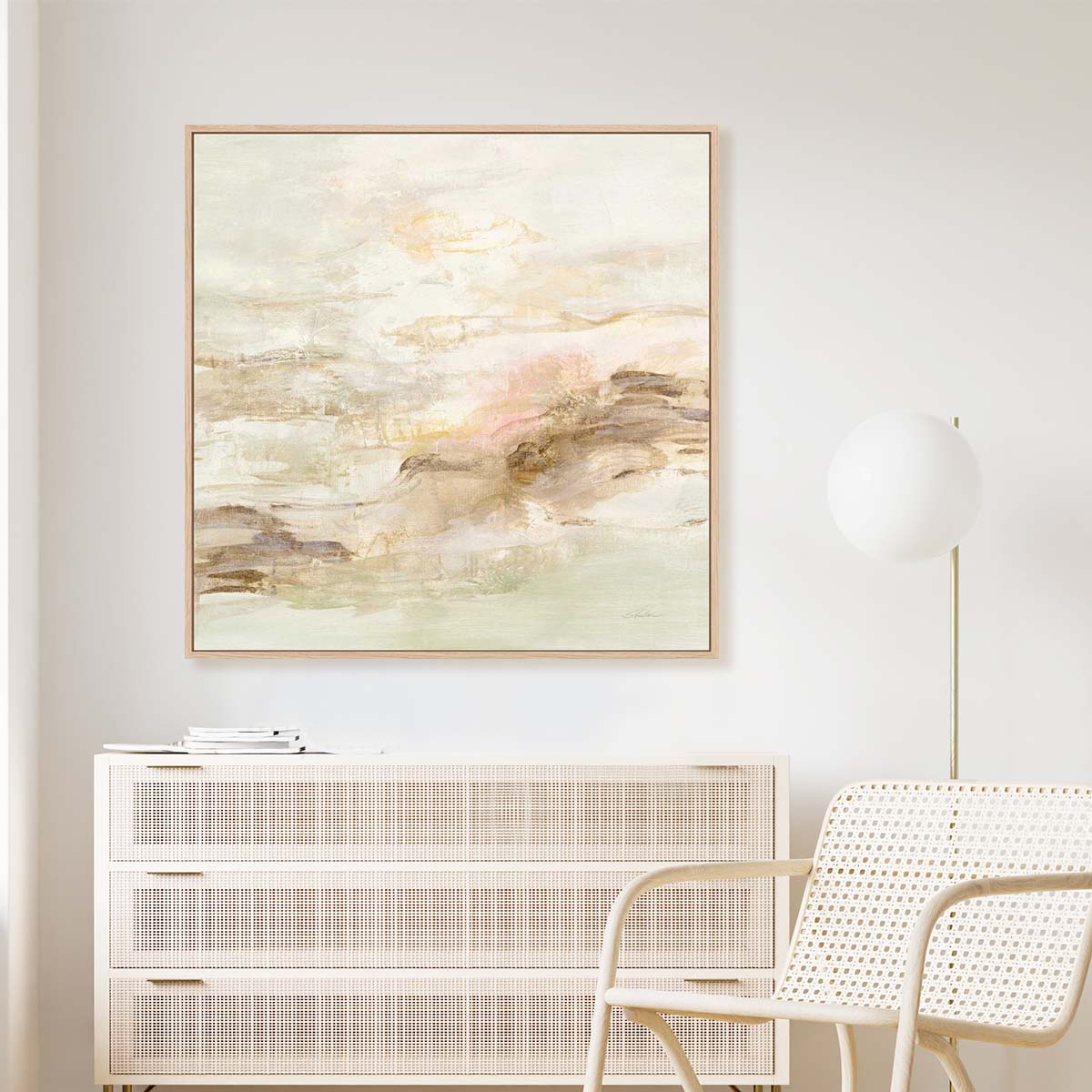 Ivory Hues Wall Art