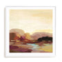 Maroon Landscape Wall Art