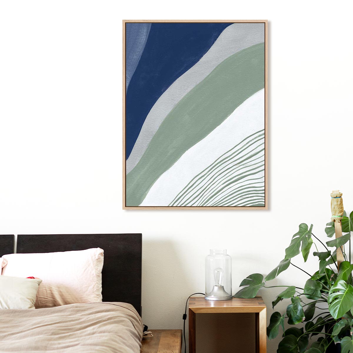 Blue Green Abstract IV Wall Art